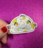 Mr Blobfish 'Exorcist' Vinyl Sticker - Image 1