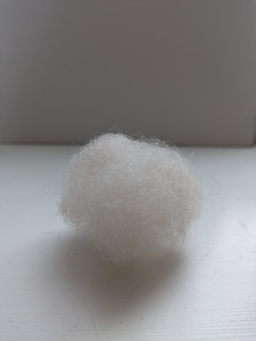 Hand dyed Brazilwood blush wool