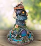 Fantasy Collectable Ornament - Dragon Tower - Magical Fairy House