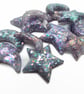 12 Handmade Celestial Charms in Purple, Blue & Pink - Image 9