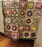 Granny square African flower crochet knee blanket - Image 7