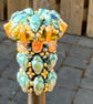 Beaded pencil topper - teal - Image 3