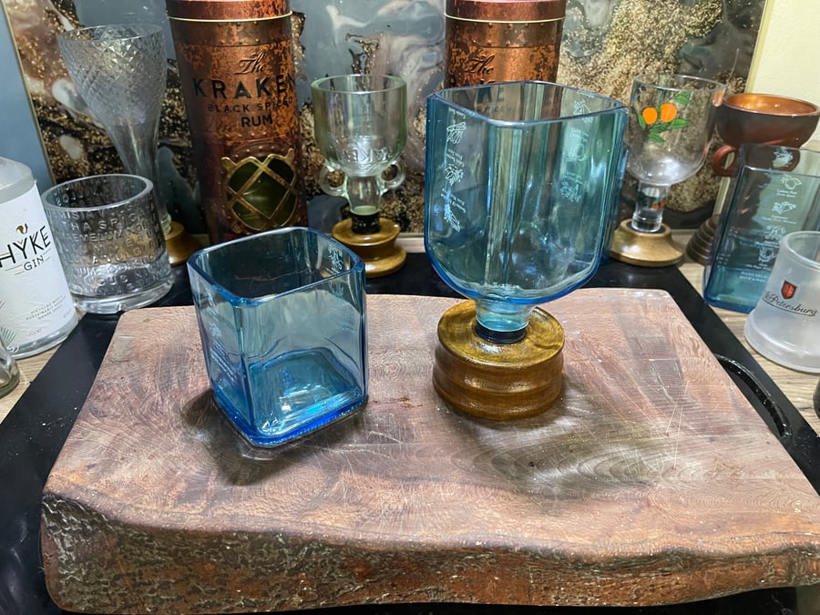 Bombay Sapphire glass sett