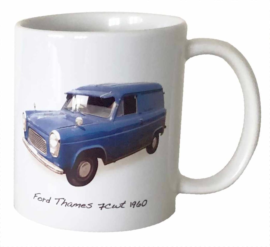 Ford Thames 7cwt 1960 - 11oz Ceramic Mug for Commercial fans
