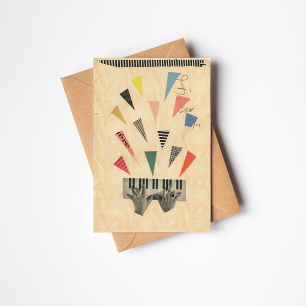 Music Greeting Card - Jazz