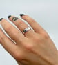 Textured Sterling Silver Ring - Image 7