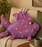 Felted Wool Decorative Fish Pillow - Image 4