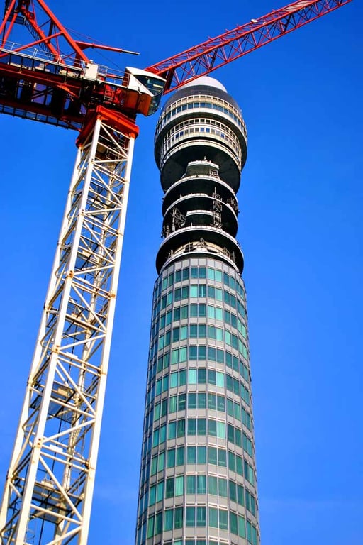 BT Post Office Tower Fitzrovia London England Photograph Print