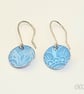 002 - Handmade Aluminium and Silver Reversible Earrings - Image 1
