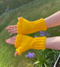 Fingerless Sunshine Mittens  - Image 5