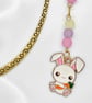Easter Bunny Bookmark with Pastel Beads - Image 2