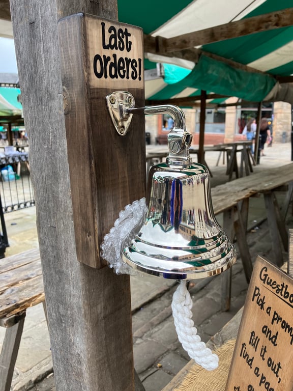Bar Bell, last orders bell, last orders, bells, christmas bell