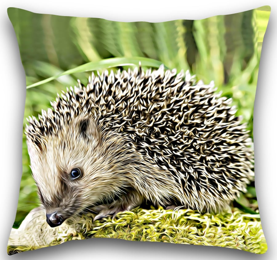 Hedgehog Cushion Hedgehog pillow Folksy