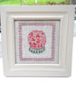 A Snow Globe Petit Point Picture - Image 1