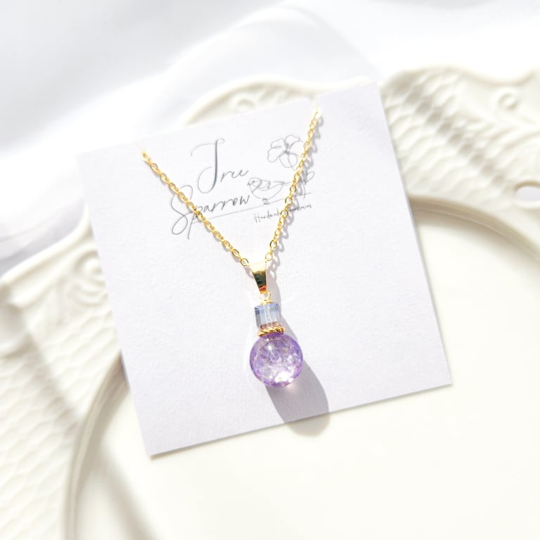 Perfume Bottle Necklace