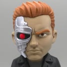 Terminator T-800 Collectible Figure 20cm – Arnold Cyborg Statue