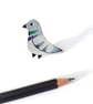 Pigeon Brooch - Handmade - Image 4