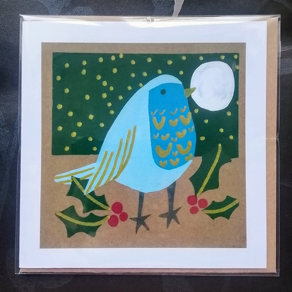 Christmas Robin Christmas Card 