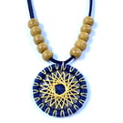 Zwirnknopfe Button Pendant