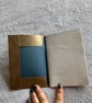 A6: Softcover - Gold coloured Leather bound Sketchbook - FREE SHIPPING - Image 2