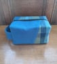 Wool and tartan  cosmetic or toiletry bag - Image 3