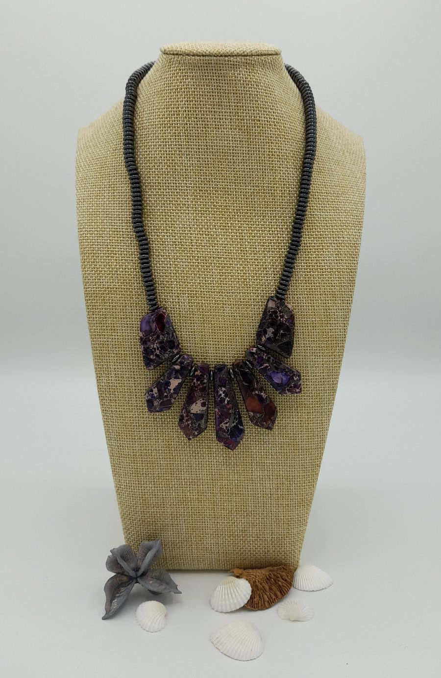 Imperial purple necklace