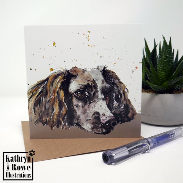 Cocker Spaniel Card, Cocker Spaniel, Cocker Spaniel Gift, Cocker Spaniels