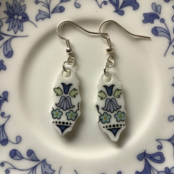 Handmade Drop Earrings, Eco Friendly Gift, Unique, One of a Kind Gifts