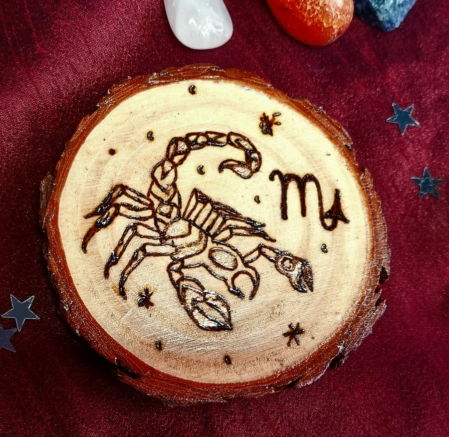 Zodiac Coaster Scorpio 
