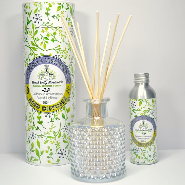 Lavender & Lemongrass Reed Diffuser