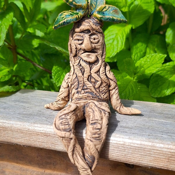 Melville Mandrake - Ceramic shelf-sitting figure