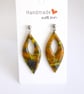 Autumn Colours Polymer Clay Dangle Earrings - Image 3