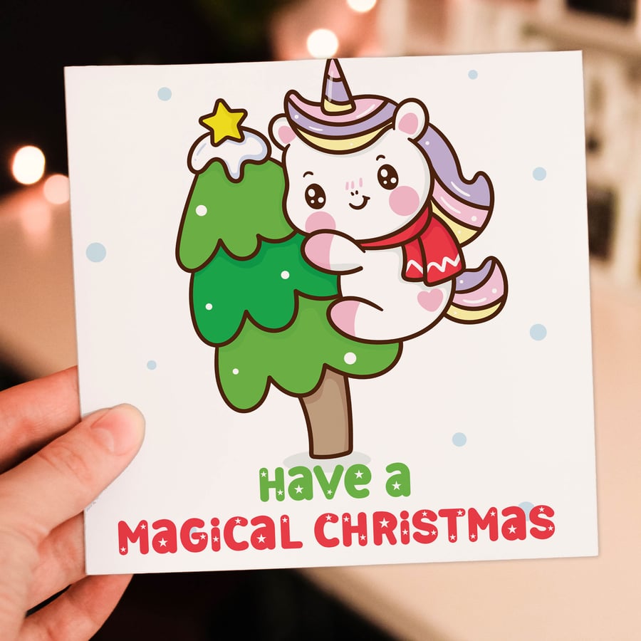 Christmas card: Magical Christmas