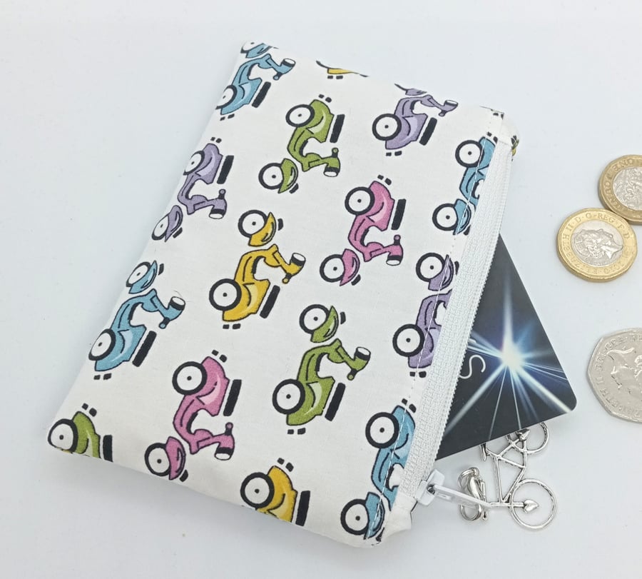 Scooter coin and card purse 42LF