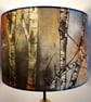 Silver Birch Trees Drum Lampshade by Lily Greenwood - Medium - 30cm - Image 3