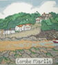 Combe Martin in Devon cross stitch chart - Image 1
