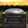 Personalised Granite Memorial Vase Grave Vase Grave Flowerpot