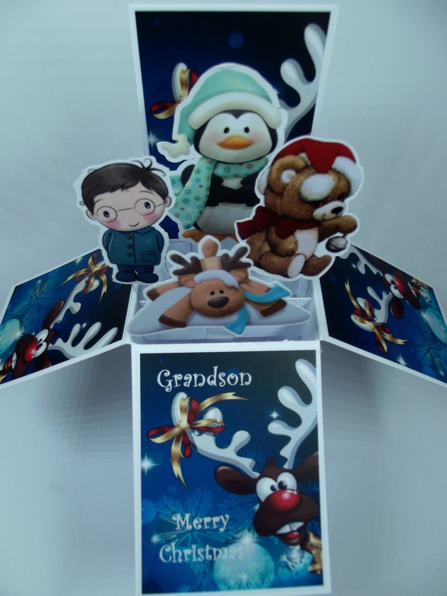 Grandson's Christmas Card