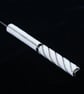 Beadwork Pen in Classic Silver and White - Image 5