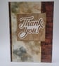 RESERVED FOR MARIE - Thank you card for him