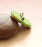 Celtic Triskel Brooch - Handmade Polymer Clay Pin Brooch - Craft Jewellery - Image 4