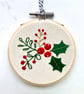 Festive Embroidery Kit, Needlepoint Kit, Beginner Friendly, Christmas Craft Kit - Image 6