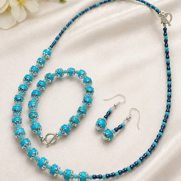 Turquoise Jewellery Set.