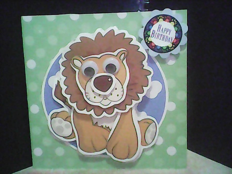 LEO THE LION CARD