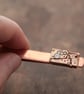 Elegant Omega Watch Copper Tie Clip, Copper Wedding Anniversary Gift for Husband - Image 4
