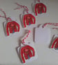 Christmas gift tags. Christmas jumper. Gift tags. Ref 491