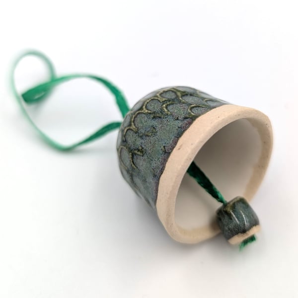 Ceramic Bell Christmas Decoration
