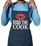 Funny Apron KISS The Cook Novelty Apron gift - Image 4