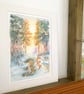 Spring in the woods - Original Watercolour Art - Image 7