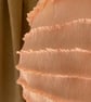 Paper pendant light shade, hand pleated. - Image 3